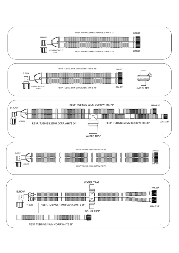 Ace Cathtech Customised Respiratory Circuits