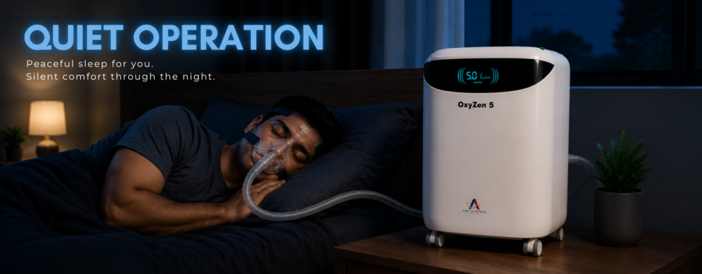 Quit Operation Features - Oxygen Concentrator
